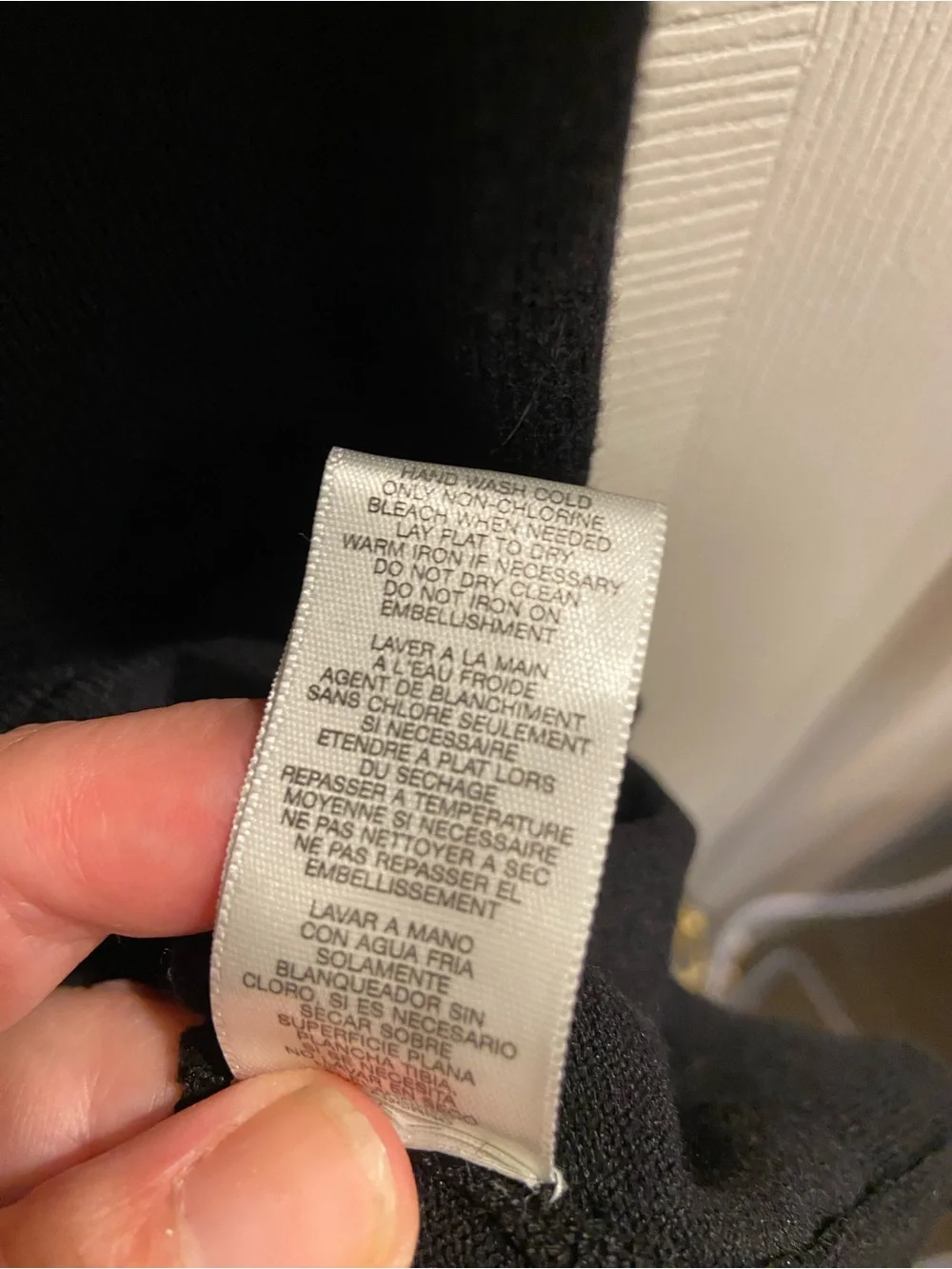 Michael Kors Beaded Keyhole Rayon Knit Dress 3/4 sleeve med